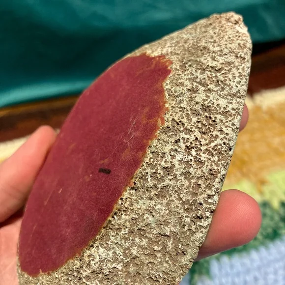 Vintage Green Agate Slice Crystal Geode Rock Piece Decor - Picture 11 of 16